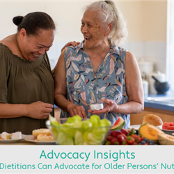 How Dietitians Can Advocate for Older Persons&#39; Nutrition
