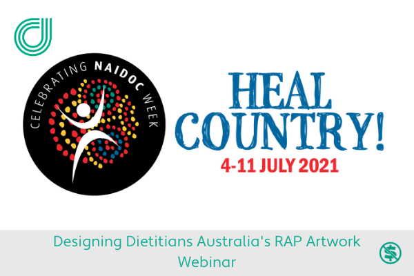Designing Dietitians Australia's RAP Artwork