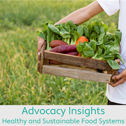 Advocacy Insights: Healthy and sustainable food systems